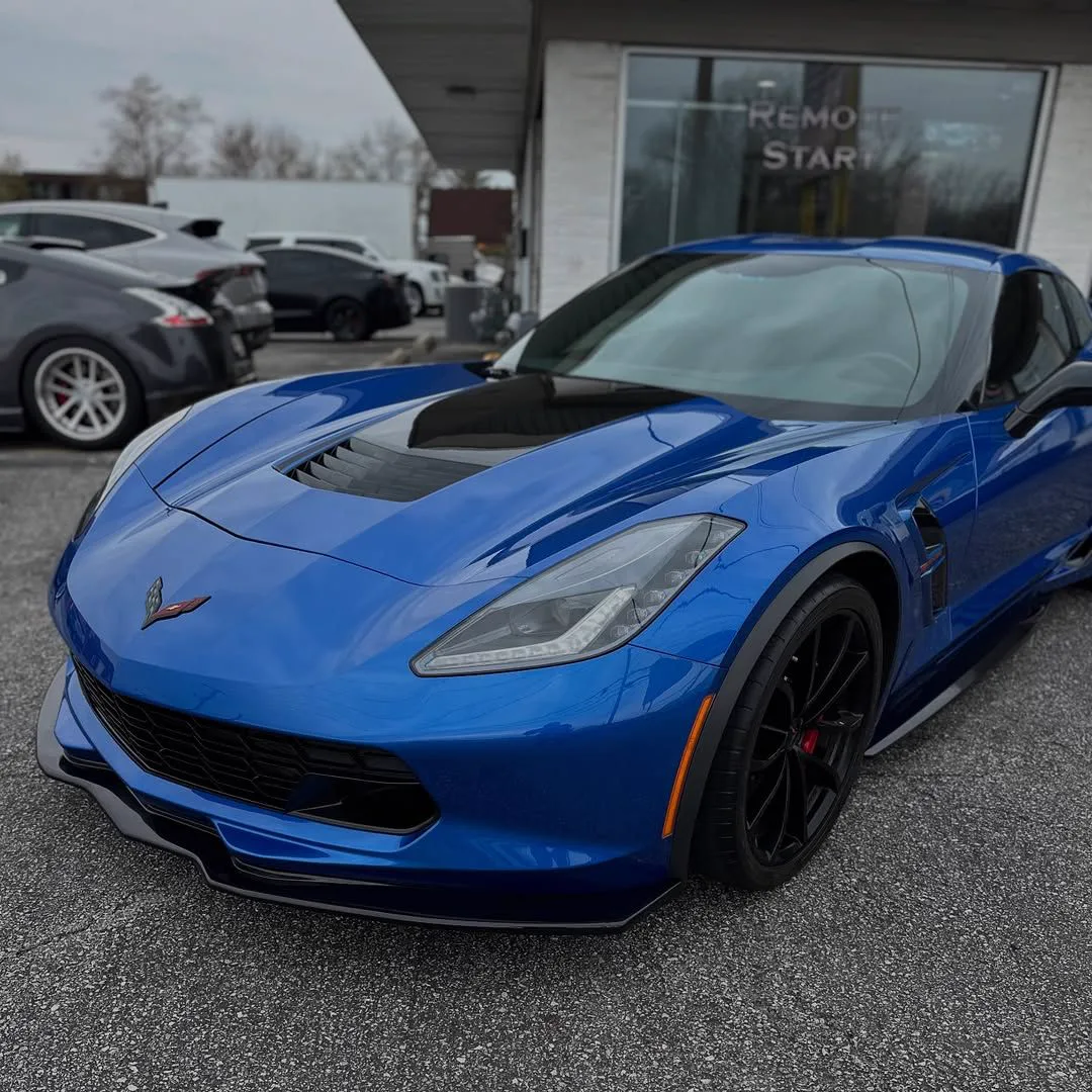 2019 Corvette Grand Sport with XPEL Ultimate Plus full front PPF