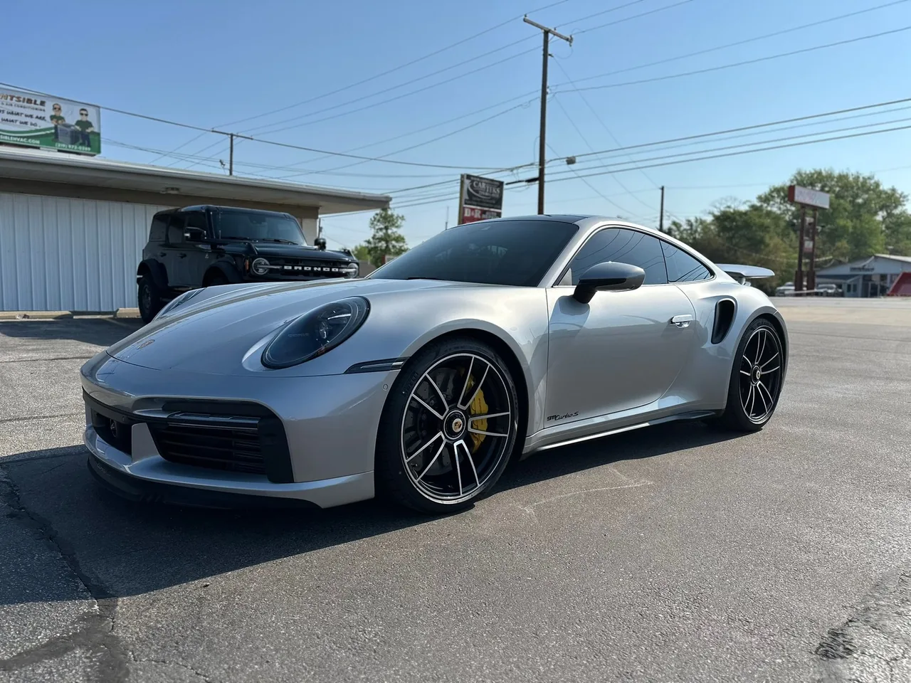 Porsche 911 Turbo S with XPEL paint protection film