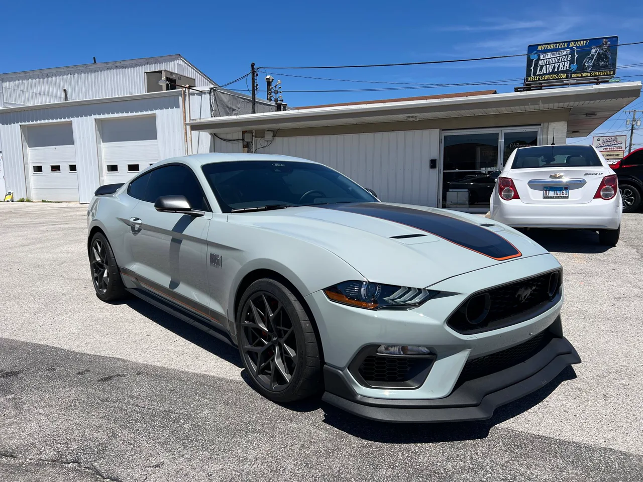 Ford Mustang with ceramic window tint