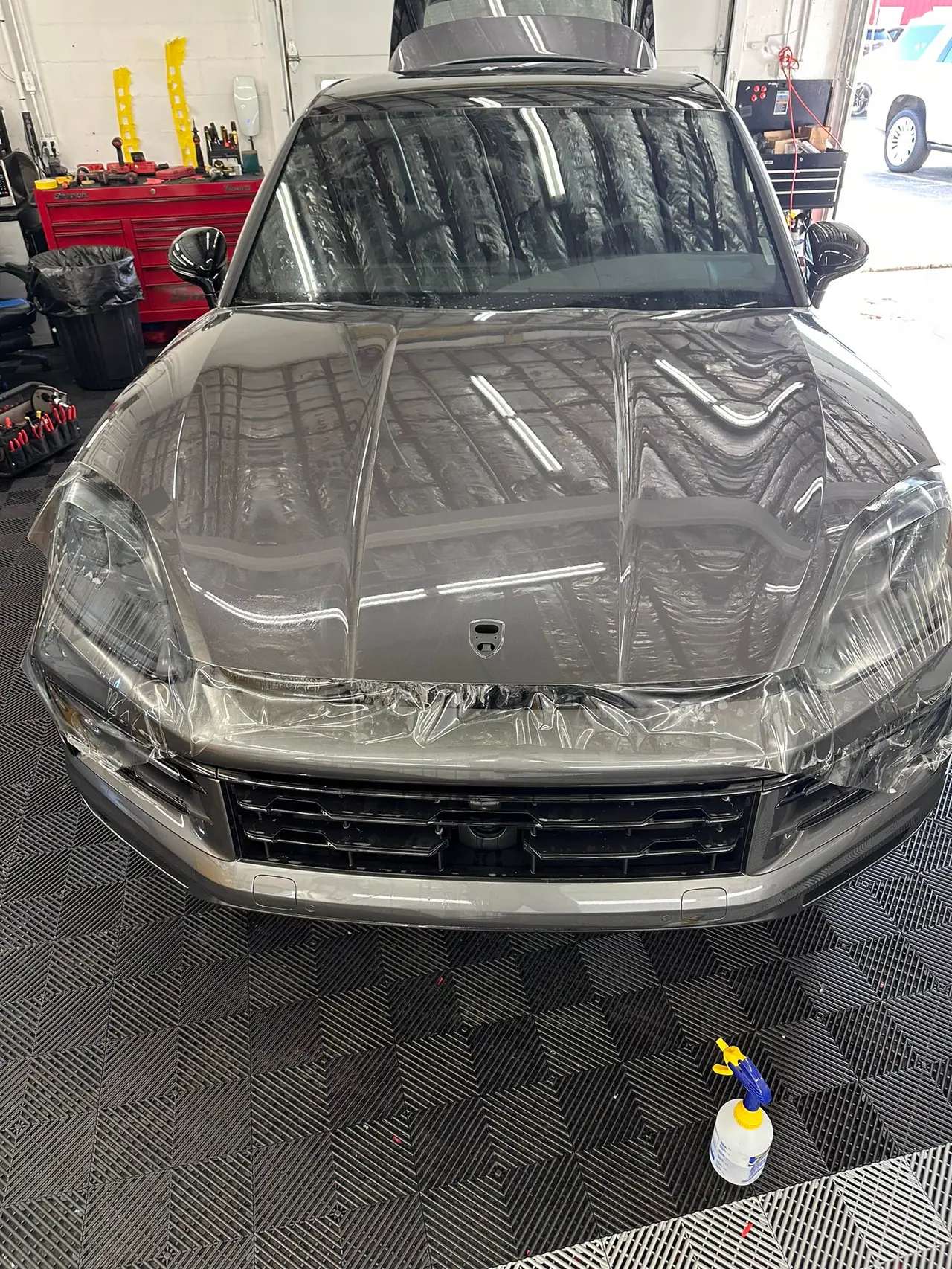 Porsche Cayenne with XPEL paint protection film