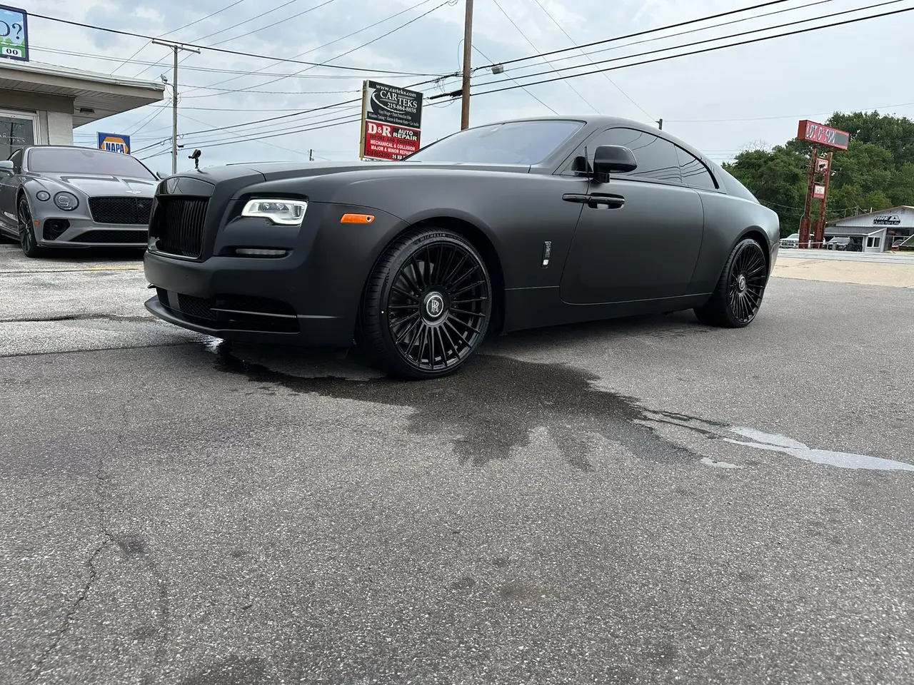 Rolls-Royce Wraith with XPEL Stealth and XPEL window tint